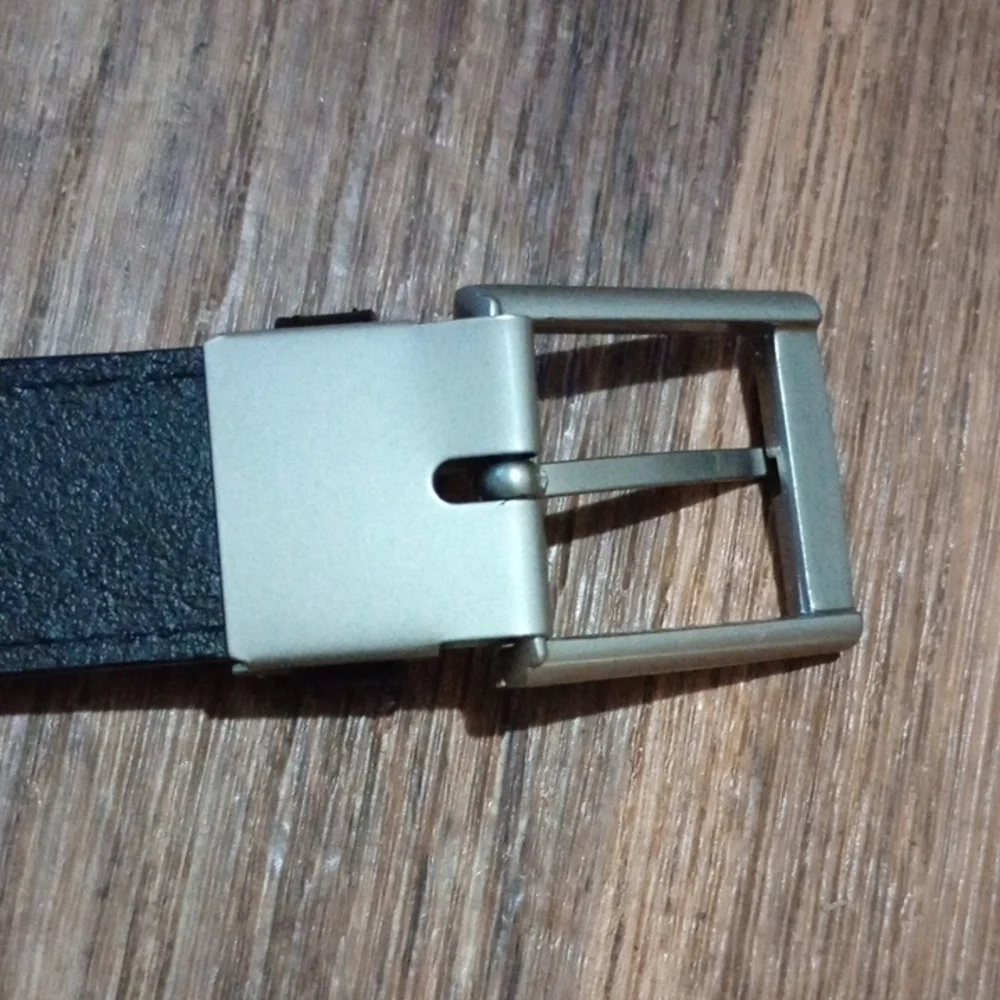 Oobe Dark Leather Mens Timeless Belt Genuine Leather Office Wear Casual Wear